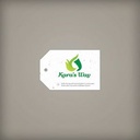 Single-Sided 2 x 3" Seed Paper Tag, Hole Punched With Angled Corners