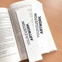 Double-Sided Plantable Bookmarks