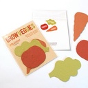 Double-Sided Veggie Shape Packs