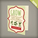 Grow Good Things Corporate Holiday Cards