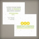 Double-Sided Large Seed Paper Square Coasters