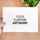 Single-Sided Large Seed Paper Panel Cards