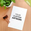 Single-Sided Medium Seed Paper Panel Cards