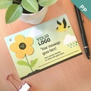 Plant Me Flower Medium Eco Panel Cards