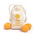 Sunflower Seed Bombs Muslin Bag 3