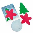 Single-Sided Holiday Seed Paper Shape Packs