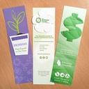 Single-Sided Large Eco Bookmark With Printed Shape