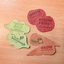 Veggie Die Cut - Printed Double Sided