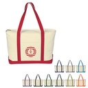 Large Starboard Cotton Canvas Tote Bag