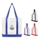 Non-woven Tote Bag With Trim Colors