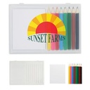 8-piece Colored Pencil Art Set In Case