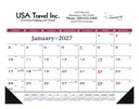 Triumph® Calendars Patriotic Desk Pad with Vinyl Corners