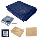 Raleigh Recycled Ribbed Flannel Blanket
