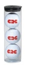 3 Golf Balls in Tube