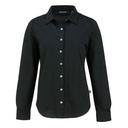 Cutter & Buck Advantage Tri-Blend Eco Soft Pique Long Sleeve Knitted Womens Button Up