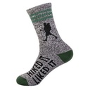 3 Stripe, Hiked It, Liked It, Adult Socks