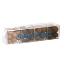 4 Cube Acetate Gift Box w/Chocolate Covered Treats
