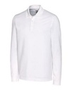 Cutter & Buck Advantage Tri-Blend Pique Mens Big and Tall Long Sleeve Polo