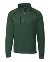 Cutter & Buck Mainsail Sweater-Knit Mens Big and Tall Half Zip Pullover Jacket