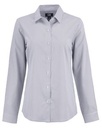 Cutter & Buck Skyline Eco Recycled Pinstripe Womens Long Sleeve Dress Shirt
