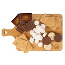 S'mores Bamboo Wood Charcuterie Board