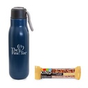 On the Go Sip n' Snack with 16 Oz. Matte Bottle