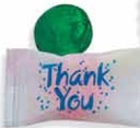 5 Flavor Crystal Fruit Candy w/ Stock Thank You Wrapper