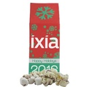 Happy Holidays Gable Box- Peppermint Bark Popcorn