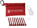Deluxe Golf Kit in Zippered Pouch