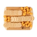 Cheese & Crackers Bamboo Wood Charcuterie Board