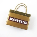 Gold Shopping Bag Mint Tin