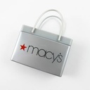 Silver Shopping Bag Mint Tin