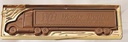 Molded Chocolate Tractor Trailer