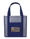 Good Value™ Laminated Heathered Non-Woven Grocery Tote