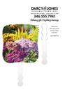 Skinner & Kennedy® Bountiful Garden - Pictorial Fan