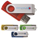 Universal Source® 8 GB Translucent Folding USB 2.0 Flash Drive
