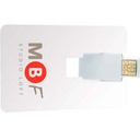 Universal Source® 2 GB Flip Card USB 2.0 Flash Drive