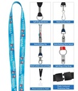 Good Value™ 1/2" Fine-Print Lanyard
