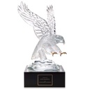 Pino Signoretto Eagle Award with 4" Lighted Pedestal