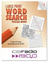 Puzzle Book: LARGE PRINT Word Search