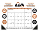 Skinner & Kennedy® Desk Pad Calendar