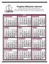 Triumph® Calendars Big Numbers Span-A-Year Calendar
