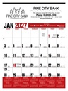 HotLine® Products Yearly Record® Red Calendar