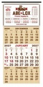 Skinner & Kennedy® 3-Month Display 12-Sheet Calendar