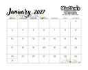 Triumph® Calendars Small Monthly Desk Pad - Floral