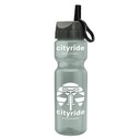 Garyline® Champ Recycled Bottle with Ring-Straw Lid - 28 oz.