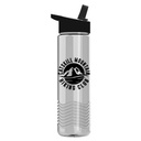 Garyline® Wave Tritan® Bottle with Flip-Straw Lid - 24 oz.