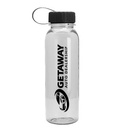 Garyline® Flat-Sided Tritan® Bottle with Tethered Lid - 24 oz.