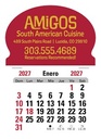Triumph® Calendars Press-N-Stick Spanish Calendar