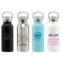 Oahu - 16 oz. Double-Wall Stainless Canteen Bottle - ColorJet